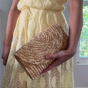 New Straw Clutch woven summer bag small vintage style purse